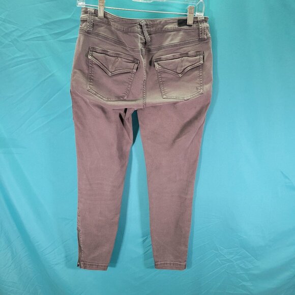 Joie Grey Park Skinny Pants Size 28 Cotton Lyocell Spandex - Picture 6 of 8